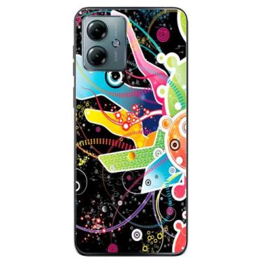 Imagem de Capa Adesivo Skin058 Verso Para Motorola Moto G14 - KawaSkin