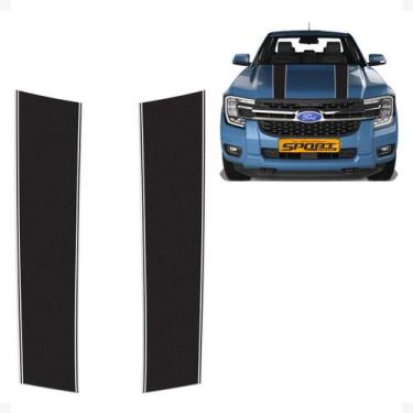 Imagem de Adesivos Capo Compatível Ranger 2025 Preto Lixa - Genérico - SPORTINOX