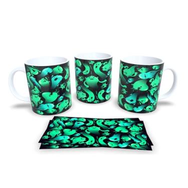 Imagem de Canecas de Porcelana Branca Personalizadas Coleção Halloween (Mod.26)