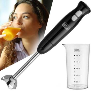 Imagem de Mixer de Mão Portátil Inox Black+Decker Misturador M300, 110V