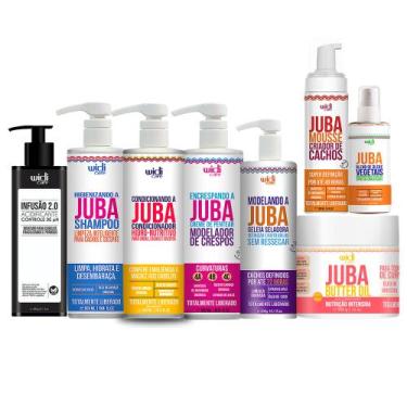 Imagem de Kit Widi Care Tratamento de Crespos com 8 Itens Juba