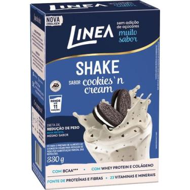 Imagem de Shake Cookies'N Cream Redução de Peso Com Whey Protein 330G Linea
