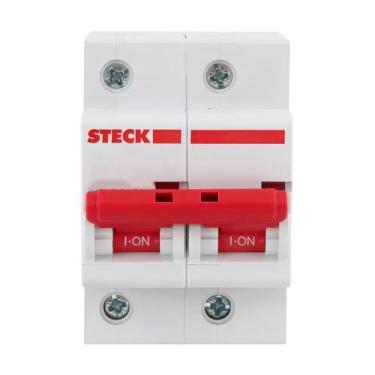 Imagem de Disjuntor Din Sdd62c100 Curva C Bipolar 100a Steck