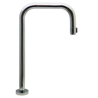 Imagem de Torneira Bica Alta 90º Graus Banheiro Cuba Lavabo Metal Cromado - TFC