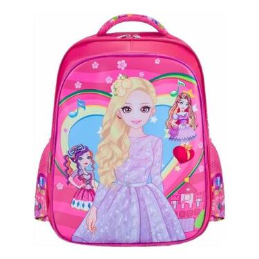 Imagem de Mochila Escolar Infantil Feminina De Princesas E Fadas Linda - Alwy, P