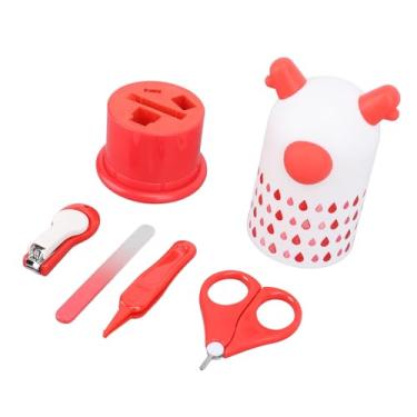 Imagem de Conjunto de Cortador de Unhas para bebê, 5 Peças, Segurança Infantil, Cuidados Com o bebê, Conjunto Com Tesoura, Cortador de Unhas, Pinça, Caixa de Armazenamento