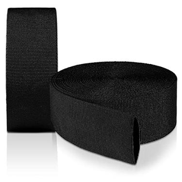 Imagem de Capa de cabo de bainha de manga protetora de nylon de 7,8 m, capa de mangueira hidráulica de tocha Tig para soldagem, capa de cabo de nylon resistente à abrasão retardante de chama para corrente, proteção de chicote de fiação, ID de 3,2 cm, preta