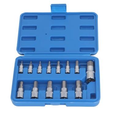 Imagem de FLEXMAN Conjunto de soquetes hexagonais, conjunto versátil de soquetes Allen, conjunto de soquetes Allen hexagonais Allen com estojo de armazenamento para bicicletas, carros e eletrodomésticos