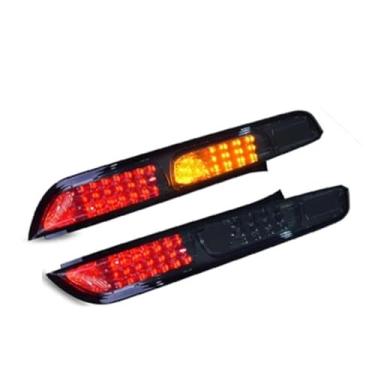 Imagem de Luzes traseiras de estilo de carro compatíveis com Ford Focus 2 Hatchback 2005-2011 Lâmpada traseira LED LED DRL Sinal de freio Reverso Acessórios para automóveis