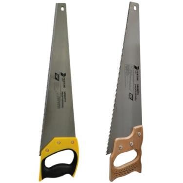 Imagem de Kit-1 Serrote Profissional Aço Manganês Cabo Plástico 20"+1 Serrote Aço Profissional Cabo Madeira 20" Fertak