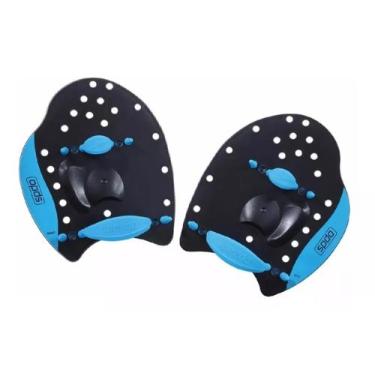 Imagem de Palmar Natação Speedo Power Paddle Azul (P) - Intensidade Leve