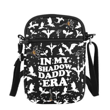 Imagem de PLITI Fourth Wing Gift Dragon Rider Fans Gift Fantasy Reader Gift In My Shadow Daddy Era Fourth Wing Bolsa transversal, Shadow Daddy Zcbagbl