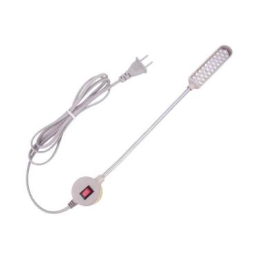 Imagem de Lâmpada LED Flexível para Máquina de Costura Industrial - 30 LEDs com 