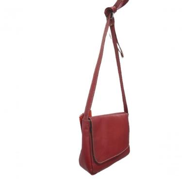 Imagem de Bolsa Feminina Shoulder Zup Cor Vermelho Escuro