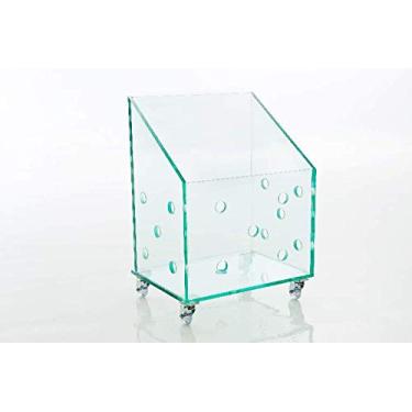 Imagem de Cesto de Roupas em Vidro Incolor 10mm Lapidado - Aquabox