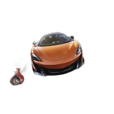 Imagem de Papel De Parede 3D Carro Mc Laren Pista Super 3,5M Car259 - Você Decor