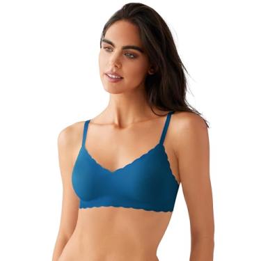 Imagem de b.tempt'd Sutiã feminino B.wow'd Lace sem aro, Azul marroquino, M