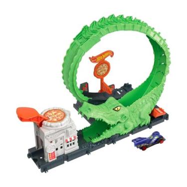 Imagem de Pista Hot Wheels City Ataque Do Crocodilo Mattel - HKX3