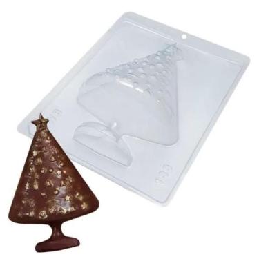 Imagem de Forma Especial Árvore De Natal 3 Partes com Silicone de 278g - BWB