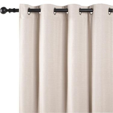 Imagem de Cortina Blackout Texturizada 200x220cm Natural