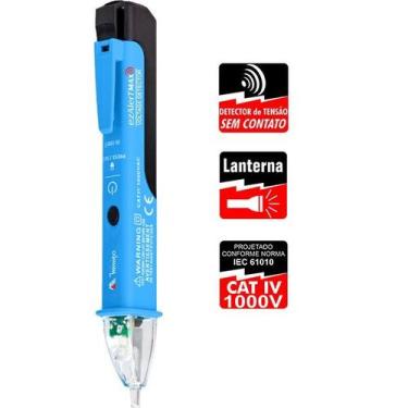 Imagem de Detector De Tensão Fase Caneta Bip Minipa Ez-alert Max
