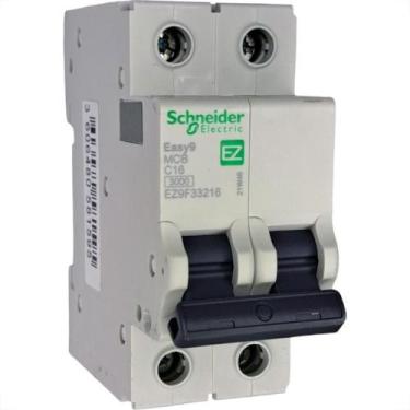 Imagem de Disjuntor Schneider ''Din'' Bipolar 16A. C