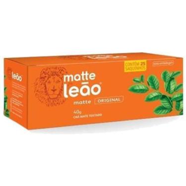 Imagem de Chá Matte Com Canela Com 25 Saquinhos- Kit 5