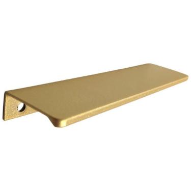 Imagem de Puxador Móveis Slim Alternativa 8015 Alumínio 64Mm Dourado