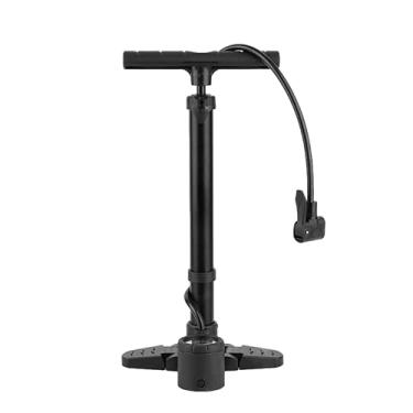 Imagem de Bomba de ar para bicicleta, Inflador de bola portátil com bomba de piso de bicicleta de 230 PSI, Acessórios de pneus para bicicletas de montanha, colchões de ar, bolas de basquete, bicicletas Hersil