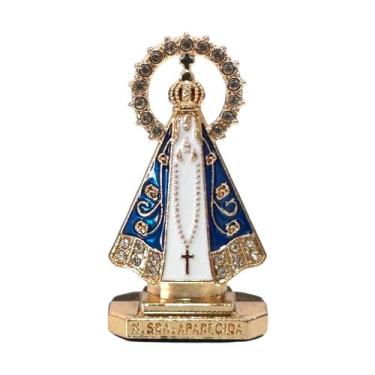 Imagem de Adorno Enfeite De Mesa Nossa Senhora Aparecida Proteção Fé - Equilíbri