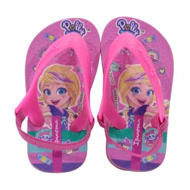 Imagem de Chinelo Bebe Ipanema 26349 Polly Max Steel Rosa
