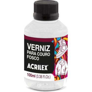 Imagem de Produto para Artesanato Verniz para Couro Fosco 100ML PCT.C/6 - Acrile