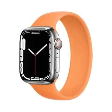 Imagem de Pulseira De Silicone Elástica Para Apple Watch Ultra 44mm 40mm 49mm 41