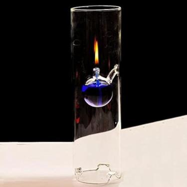 Imagem de Lâmpada De óleo De Vidro Transparente Líquido Lâmpadas A óleo Para Uso Interno Lâmpada De Querosene Artesanal Moderna Iluminação De Emergência Doméstica Luz, 3 PCS