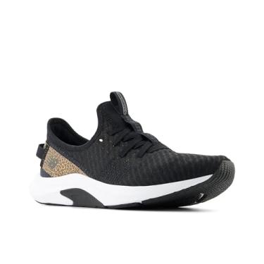 Imagem de New Balance Tênis feminino DynaSoft Nergize Sport V2 Cross Trainer, Preto/Branco/Marrom/Nb, 34