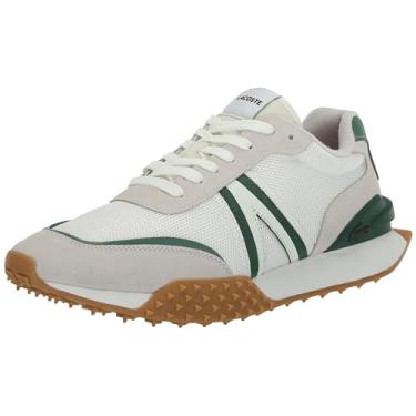 Imagem de Lacoste Tênis masculino L-Spin Deluxe 124 1 SMA, Branca/Grn, 43