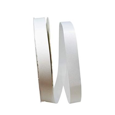 Imagem de Reliant Ribbon Fita Allure Grosgrain, 2,2 cm x 90 m, branca