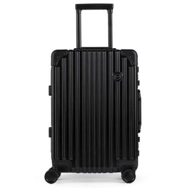 Imagem de Mala de Bordo de Policarbonato 4 Rodas Kyoto II Preta - Bagaggio, U