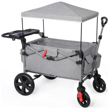 Imagem de Carrinho de Bebê e Passeio Dobrável e Multifuncional, Peso Máximo 54 kg, EVER ADVANCED V5 TR1, Cinza
