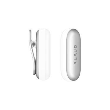 Imagem de Conjunto de clipe e pino do Plaud NotePin para gravador de voz com IA NotePin, acessórios de clipe e pino magnético, kit de reposição de acessórios Plaud NotePin, prata