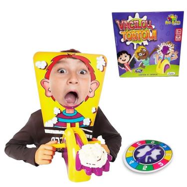 Imagem de Jogo De Mesa Torta Na Cara Diversão Brinquedo Art Brink