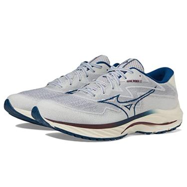 Imagem de Mizuno Tênis de corrida masculino Wave Rider 27, Papiro - opala azul, 12.5