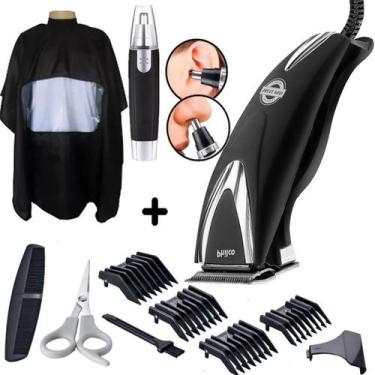 Imagem de Maquina De Cortar Cabelos Philco Profissional 18w Regulagem Inox Corta