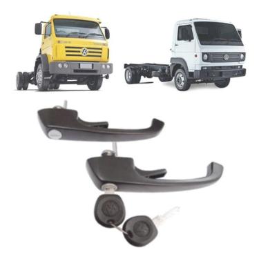 Imagem de Par De Maçanetas Ext Porta Delivery Titan Worker Após 2007 [f103]