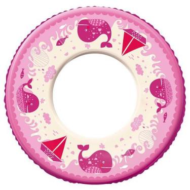 Imagem de Boia Redonda Ø 60cm - rosa - MOR