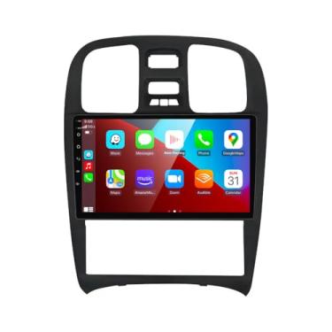 Imagem de 4 + 64 GB para Hyundai Sonata Radio 2004-2009, Android 15, estéreo, carro, tela sensível ao toque, sem fio, Carplay, Android, DSP, Bluetooth, navegação GPS, FM com câmera de ré gratuita