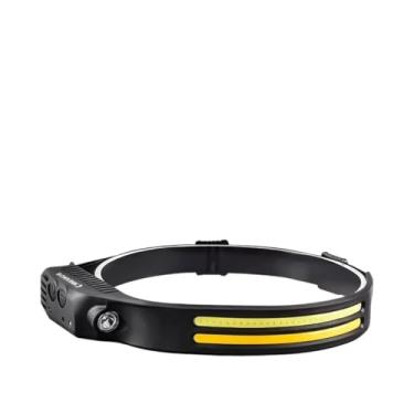 Imagem de Lanterna de Cabeça LED Recarregável com 350 Lúmens – Ideal para Atividades Noturnas