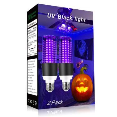 Imagem de Lâmpada LED preta GOHDLAMP 15W 120V E26 Base UV 395-400nm