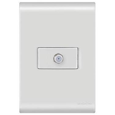 Imagem de Conjunto 1 Tomada De Tv Cabo Coaxial - Tramontina Liz
