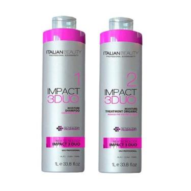 Imagem de Kit Escova Progressiva Sem Formol Alisamento Premium Selafix - Italian